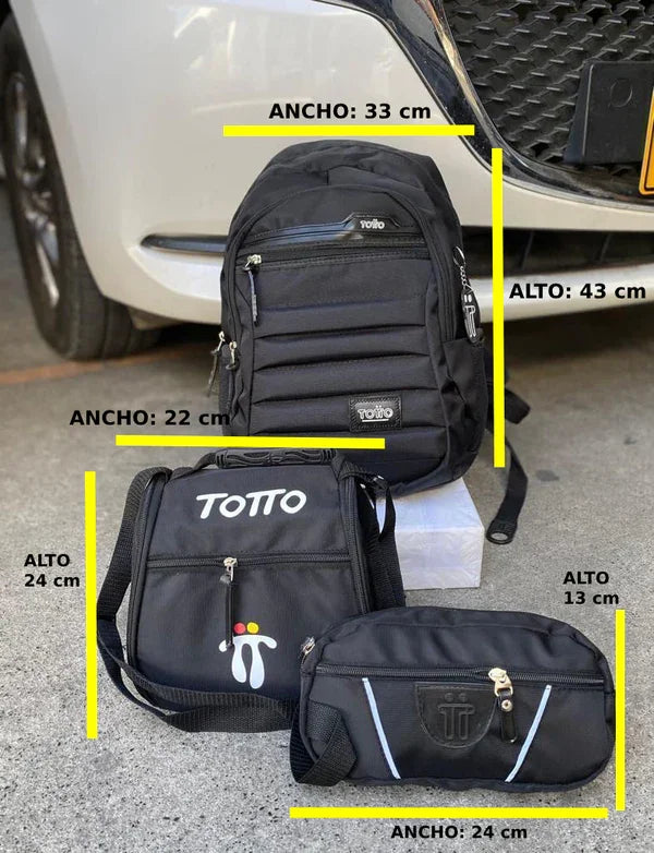 COMBO DE TRES PIEZAS TOTTO 🔥