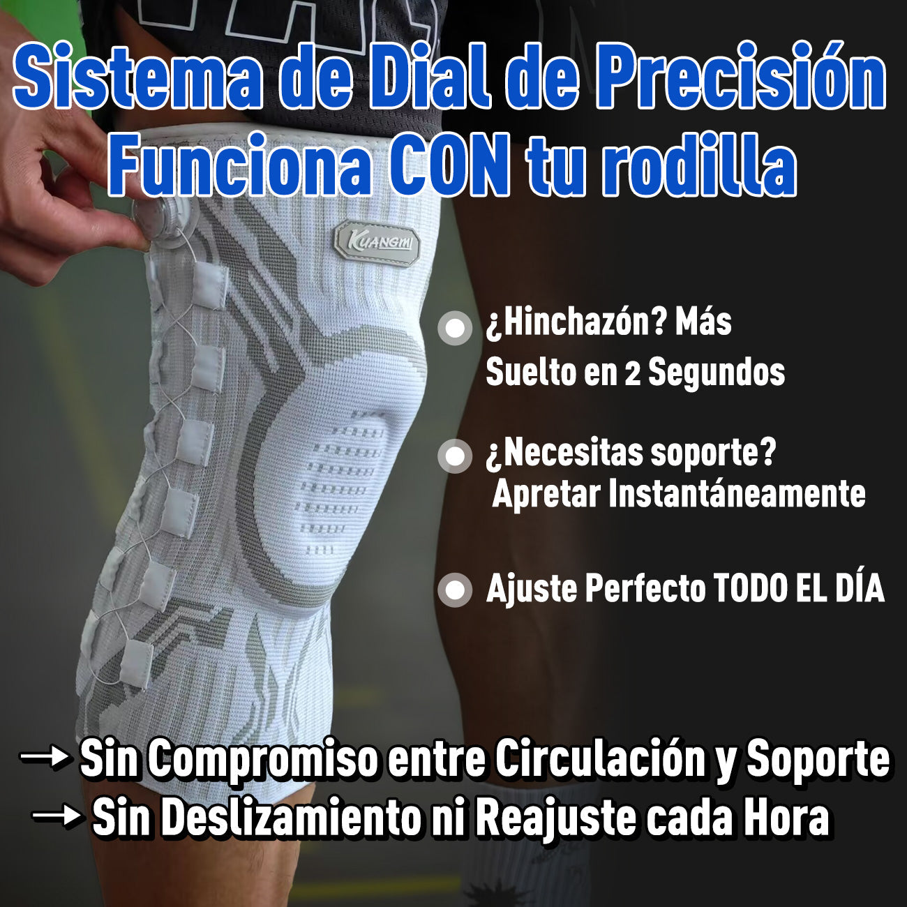 MOVETECH™| La primera rodillera que evoluciona DURANTE tu actividad