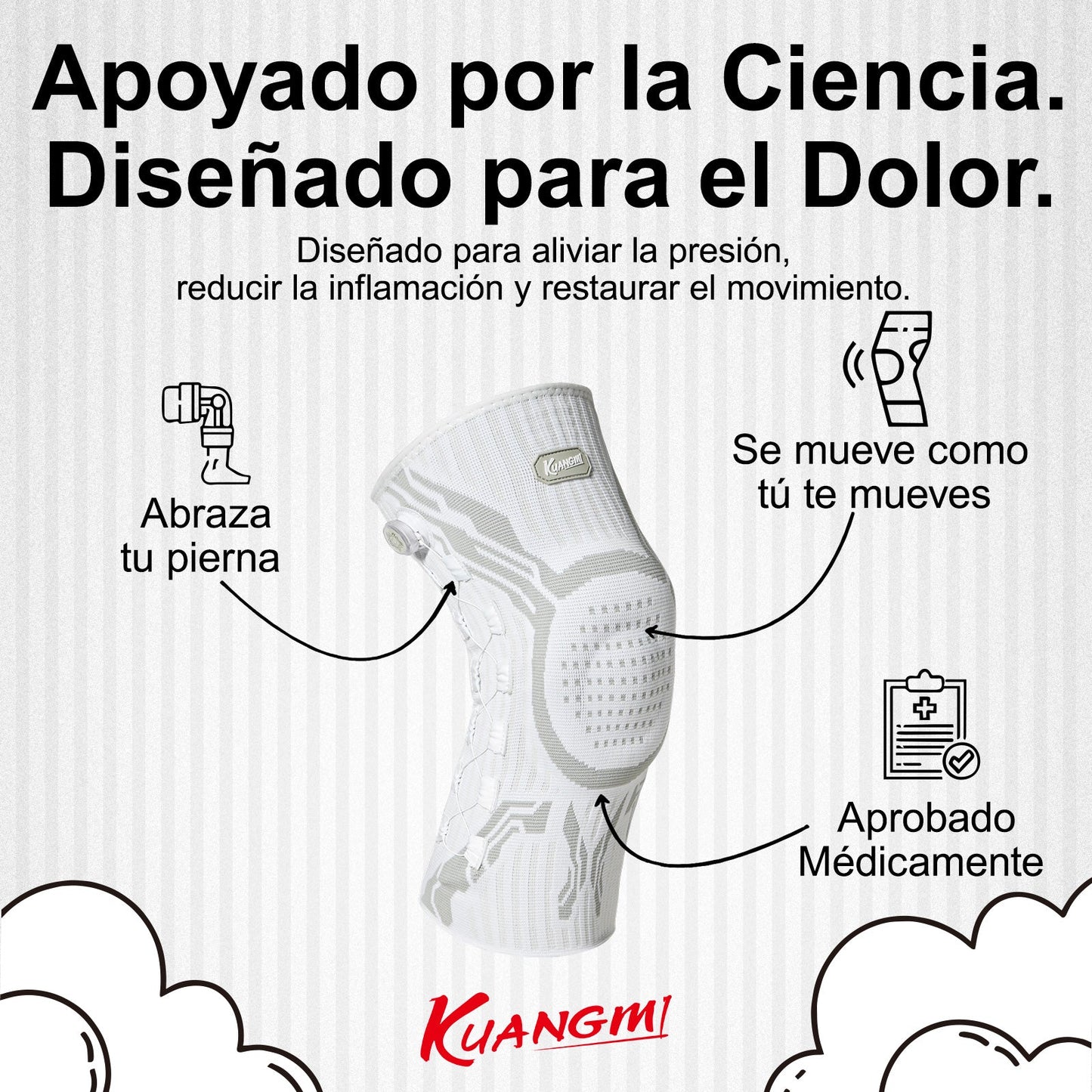 MOVETECH™| La primera rodillera que evoluciona DURANTE tu actividad