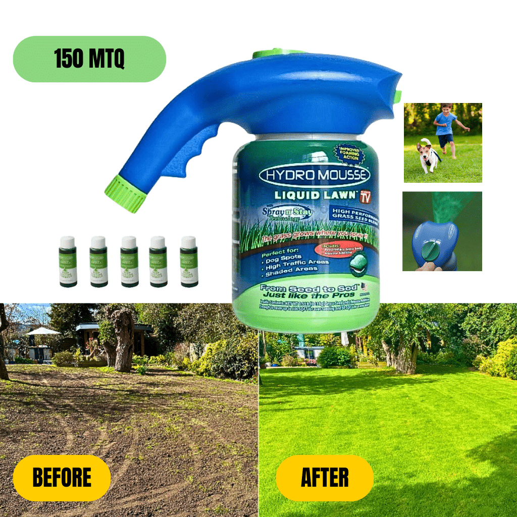 GreenFusion™ | La revolución para tu césped en una botella. 🧪