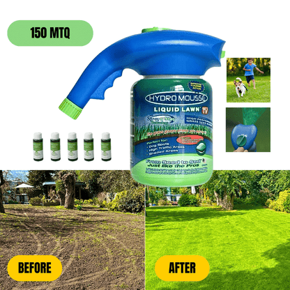 GreenFusion™ | La revolución para tu césped en una botella. 🧪