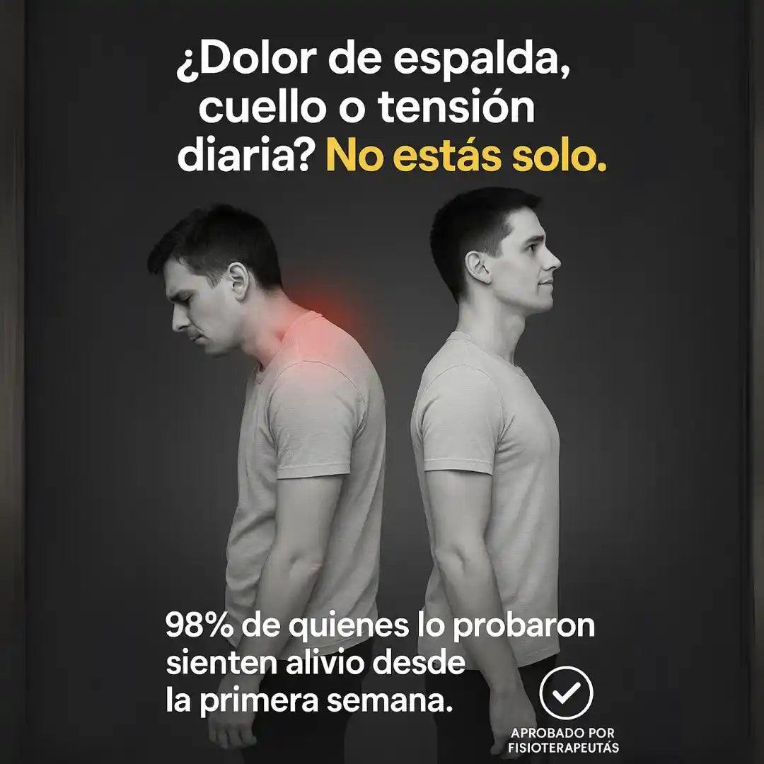 SmartBack™ | El recordatorio silencioso para tu postura. ✨