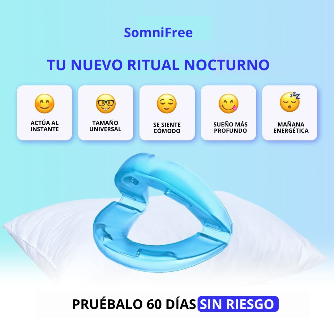 SomniFree™ | Libérate De Los Ronquidos, Duerme En Paz (Solo Hoy 2x1)