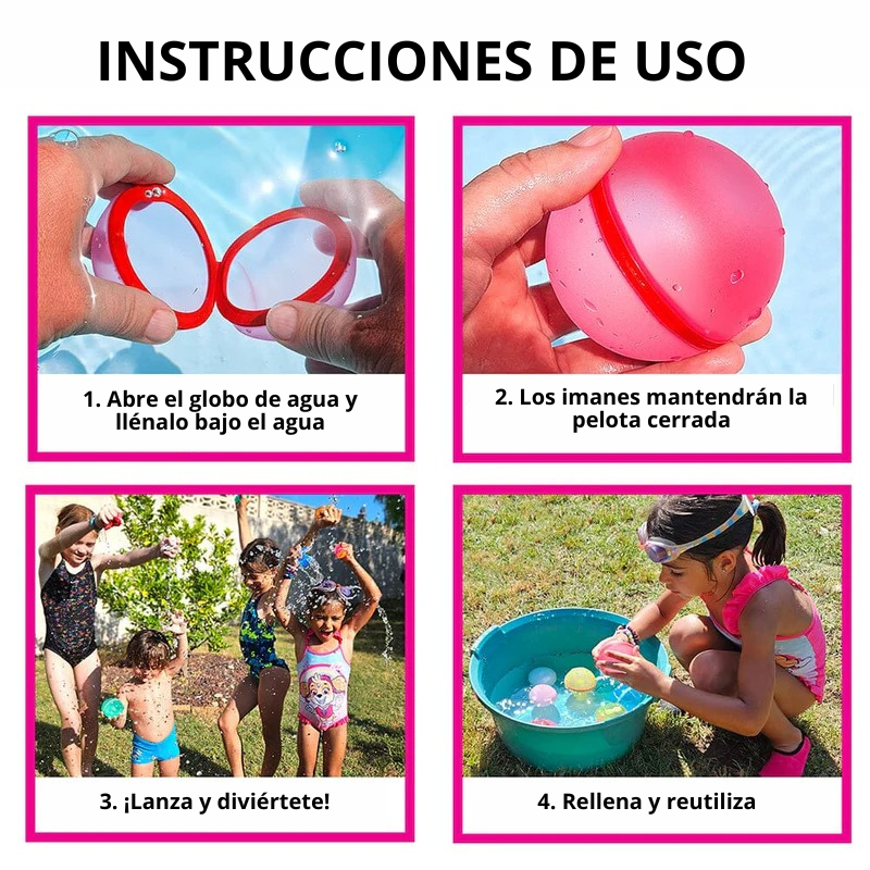 BoomBall™ | Diversión Que Se Recarga (12 Piezas)