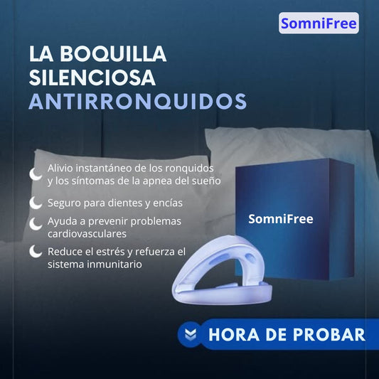SomniFree™ | Libérate De Los Ronquidos, Duerme En Paz (Solo Hoy 2x1)