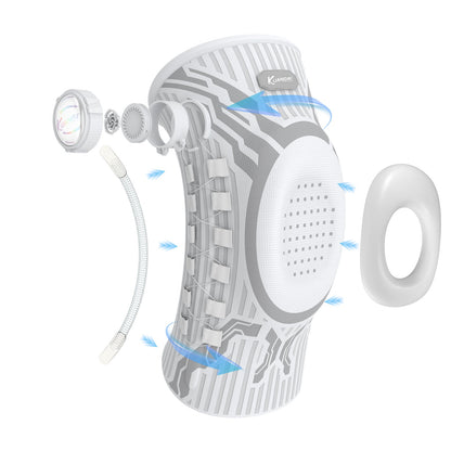 MOVETECH™| La primera rodillera que evoluciona DURANTE tu actividad