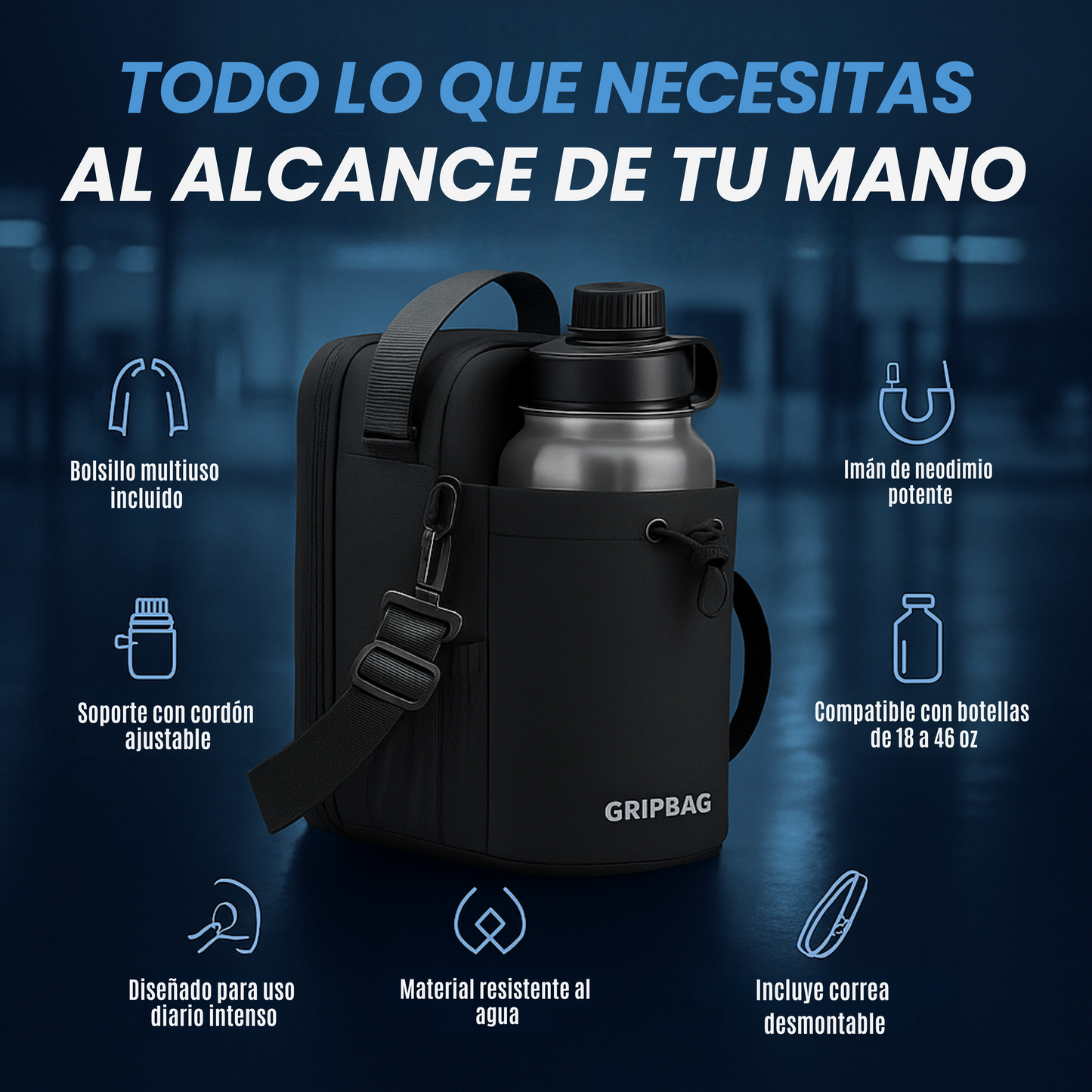 SecureBag™ | La seguridad que se adhiere a tu rutina. 💪