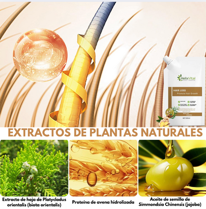 HELIXVITAL | RECUPERA EL CABELLO QUE CREÍAS PERDIDO EN SÓLO 20 DÍAS. 🚀