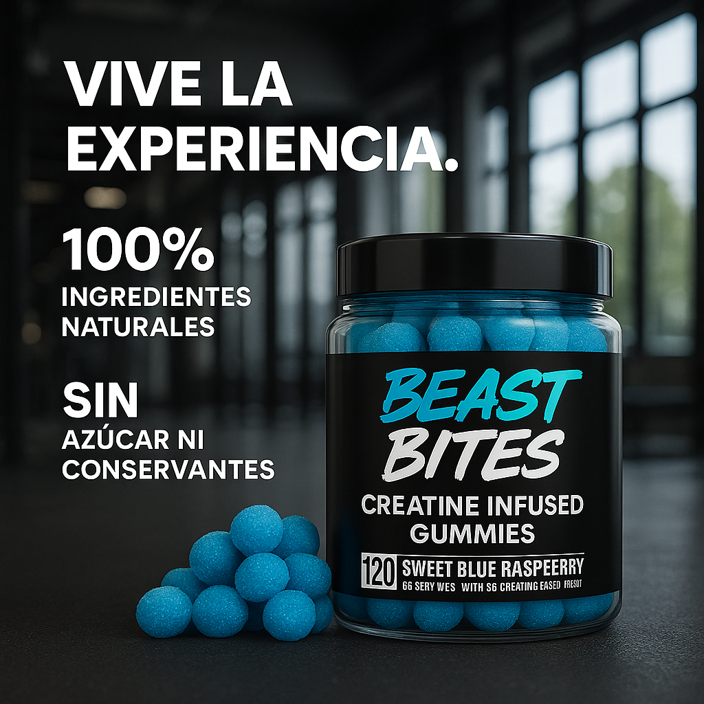 Beast Bites™ | Gomitas Creatina Monohidratada 💪🏻