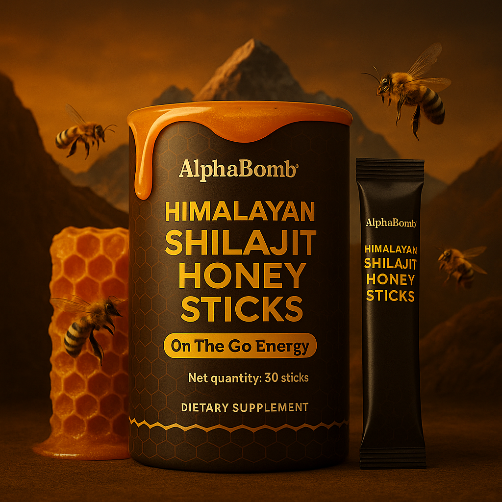 AlphaBomb™ | Palitos De Miel De Shilajit 30