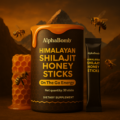 AlphaBomb™ | Palitos De Miel De Shilajit 30