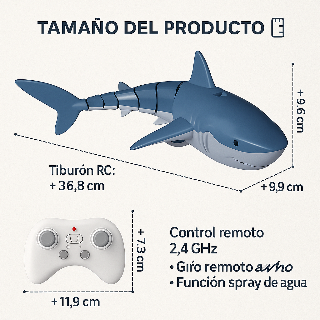 AquaShark™ | Controla al depredador. 🦈