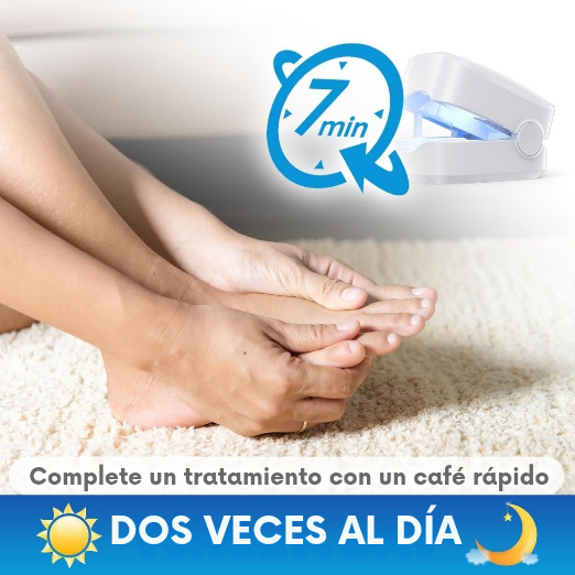 ClearStep™ | Terapia Láser Estética para Uñas Saludables