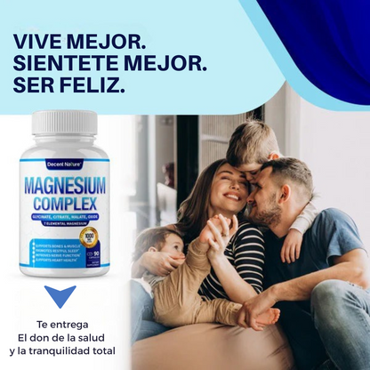 Complejo De Magnesio™ | Adiós hinchazón. Bienvenida Tu Mejor Versión