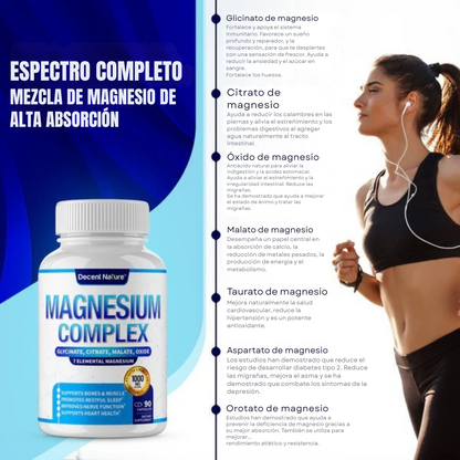 Complejo De Magnesio™ | Adiós hinchazón. Bienvenida Tu Mejor Versión