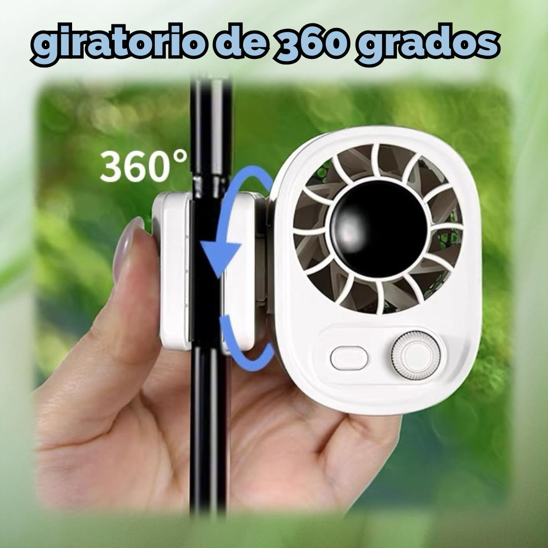 🌬️ CoolFlex™ 2025 | El Ventilador Portátil Que Se Adapta a Vos