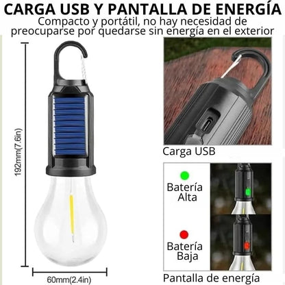🌞 SolarLite Duo™ | Luz Solar Que Te Acompaña, Donde Sea.