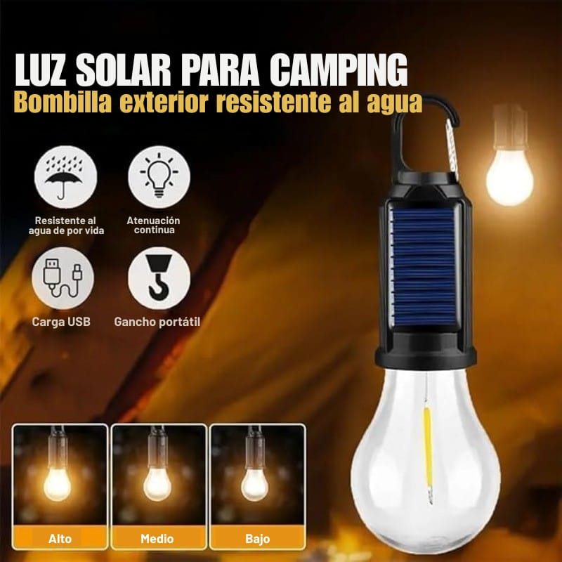 🌞 SolarLite Duo™ | Luz Solar Que Te Acompaña, Donde Sea.