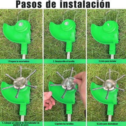 WireRazor™ – Cabezal Ultra Resistente de 6 Hilos | ¡Llévate 2x1 Solo Hoy!