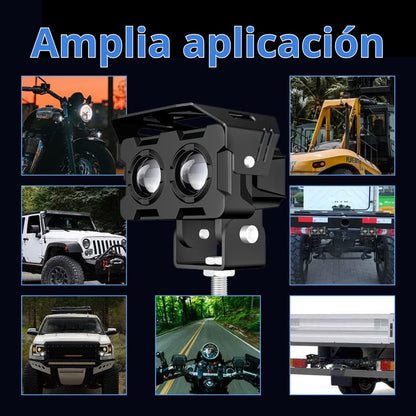 LumiShield X™ | Protección y visibilidad extrema. (Pack De 2 Luces)