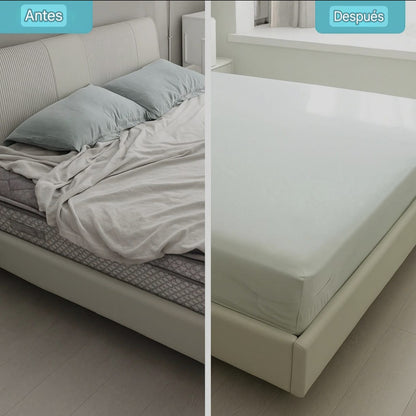 GripNest™ | Mantené Tus Sábanas Donde Deben Estar.