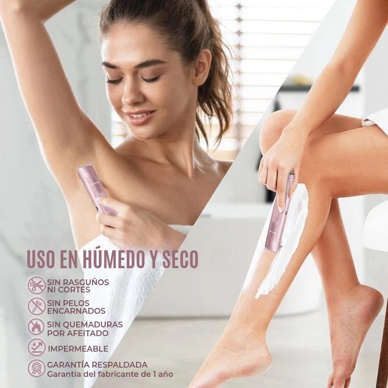 GlowShe™ |  La Afeitadora Electrica 2 En 1