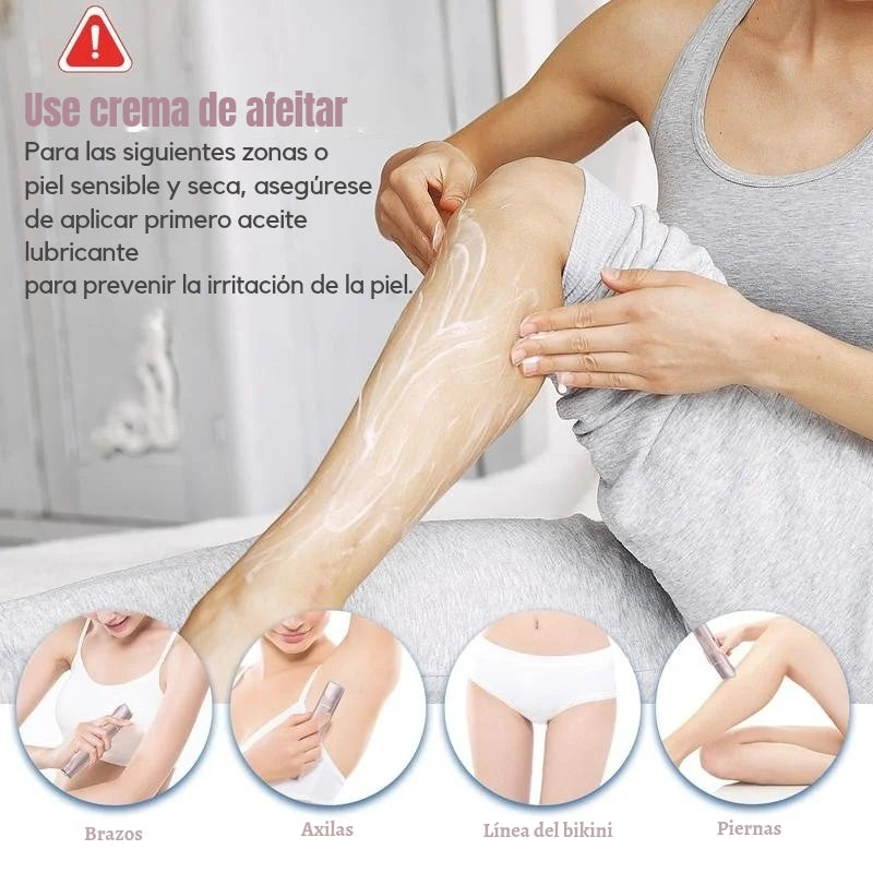 GlowShe™ |  La Afeitadora Electrica 2 En 1