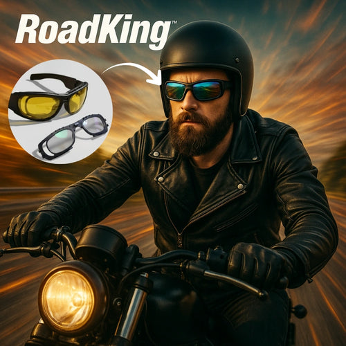 RoadKing | Gafas Polarizadas para Moto (X4 LENTES)