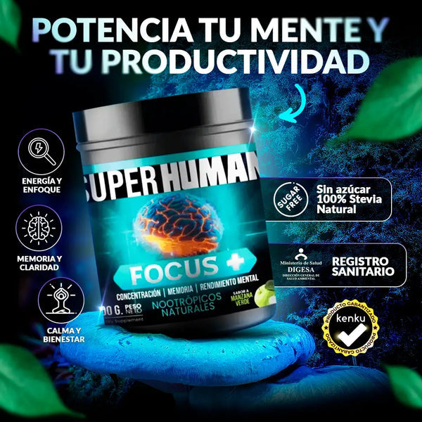 Focus Plus™ | Máximo Rendimiento Mental 🧠