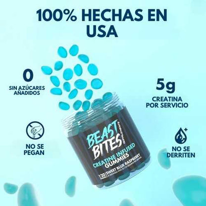Beast Bites™ | Gomitas Creatina Monohidratada 💪🏻
