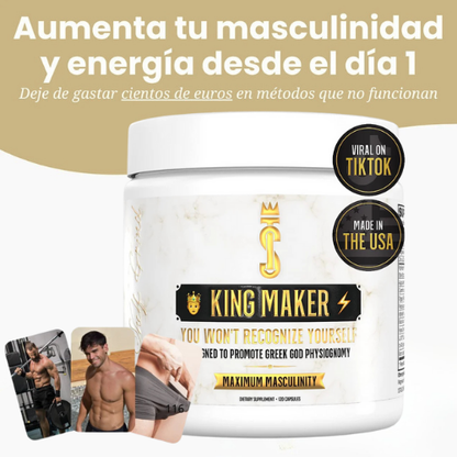 KING MAKER | ¡CRECE +4 CM Y 30% MÁS GROSOR